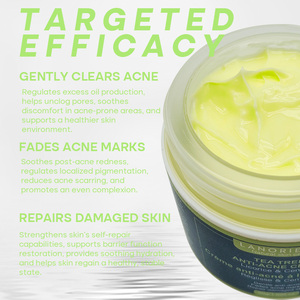 Private Label LANORIENT Tea Tree <strong>Skin</strong> Care Products Vegan Facial Repair Tea Tree Face Cream <strong>for</strong> Black <strong>Skin</strong> - Product Image 4