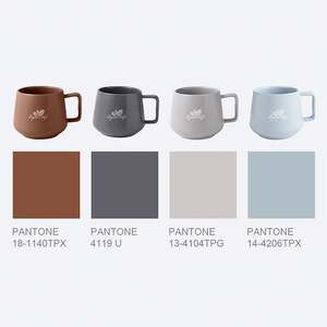 Coffret cadeau nordique personnalisé, tasses tasse en porcelaine poterie café au lait céramique plusieurs couleurs blanc noir cadeaux d'affaires durables/ - Product Image 6