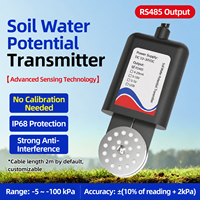 Capteur de potentiel hydrique du sol, transmetteur RS485, haute précision, IP68, agriculture intelligente, irrigation, humidité du sol, potentiel hydrique