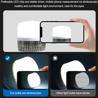 Ampoules LED B22 E27 pour ateliers et entrepôts commerciaux à économie d'énergie 50w 80w 100w 150w CRI 80 50000 heures