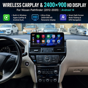 Autoradio Android 14 FYT 7862 de 12,3 pouces pour Nissan Pathfinder 2012-2020, CarPlay sans fil, navigation GPS, stéréo - Product Image 3