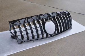 GT R <span class=keywords><strong>Panamericana</strong></span> Grille pour CLA W117 CLA200 CLA250 CLA45 2017-2019 Argent - Product Image 3