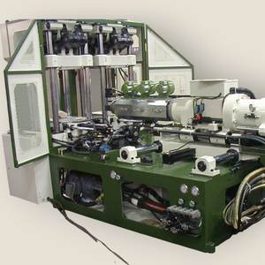 เครื่องฉีดพลาสติกแบบอัตโนมัติชนิดตรง สีเดียว 2 สถานี สำหรับผลิตเชือกรองเท้าพลาสติก สายรัด และส่วนบนของรองเท้าพลาสติก - Product Image 4