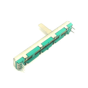 30mm 45mm 60mm <span class=keywords><strong>100k</strong></span>,10K 50K Ohm Stéréo Gang Film Carbone Glissière Potentiomètre slide fader a50kx2 fader - Product Image 5