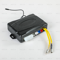 Alarma de Coche Universal con Control Remoto para Bloqueo y Desbloqueo de Puertas, Alarma de Coche Unidireccional con Corte de Motor Remoto