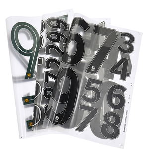 Vêtements de <span class=keywords><strong>football</strong></span>/soccer personnalisés de haute qualité, numéros de transfert thermique, logo sérigraphié, presse à chaud, vêtements de sport, matériaux en verre PET - Product Image 1