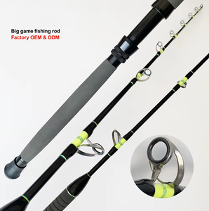<span class=keywords><strong>Canne</strong></span> à pêche à la traîne en haute mer Fuji Guides pour <span class=keywords><strong>thon</strong></span> et requin, <span class=keywords><strong>canne</strong></span> à pêche en bateau avec pointe pivotante pour la pêche au gros gibier - Product Image 3