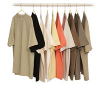T-shirt personnalisé 280 g/m², chemises pour hommes de haute qualité, t-shirt à épaules tombantes de luxe, t-shirt Pro Club lourd pour hommes