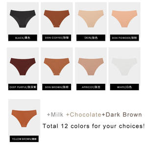 Tangas populaires chauds personnalisés femmes minceur respirant sans couture tongs culottes taille basse Hipster sous-vêtements avec Logo sur la taille - Product Image 6