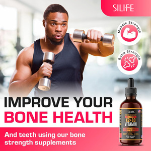 Private Label Amazon Hot Sale integratori supporta la salute delle ossa <span class=keywords><strong>e</strong></span> il potenziamento immunitario <span class=keywords><strong>vitamina</strong></span> D3 K2 <span class=keywords><strong>gocce</strong></span> di vitamine <span class=keywords><strong>e</strong></span> integratori - Product Image 4