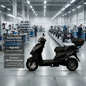 Tricycle électrique professionnel à <span class=keywords><strong>3</strong></span> <span class=keywords><strong>roues</strong></span>, <span class=keywords><strong>moto</strong></span> 1000W 1500W 2000W pour les routes montagneuses et les pentes raides, avec rangement arrière pour le transport de marchandises - Product Image 1
