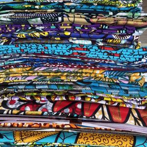 100 % Coton Tissu Imprimé Wax Véritable Wax Hollandais Pagne Wax pour Femmes Filles - Product Image 2