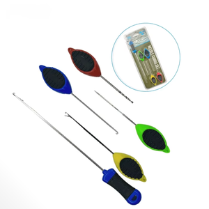 Kit d'accessoires de pêche à <span class=keywords><strong>la</strong></span> carpe-Ensemble de perceuse et d'aiguille en acier inoxydable avec poignée ABS - Product Image 1