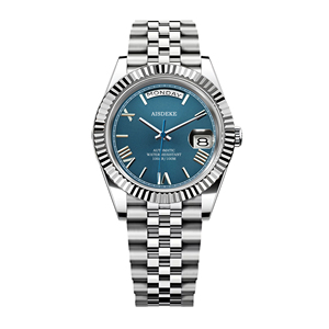 Montre automatique pour homme de haute qualité, classique, résistante à l'eau, avec logo personnalisé, affichage du jour et de la semaine. - Product Image 4