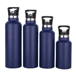 Protein Gym 600 ml Doppelwand isolierte Edelstahl-Wasserflasche umweltfreundliche große Kapazität Vakuumflasche Thermosflasche Kunststoff