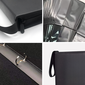 Sổ đựng thẻ bài Pokémon hoạt hình bằng da PU, có khóa kéo, dùng để đựng và sắp xếp thẻ bài giao dịch - Product Image 2