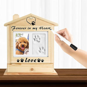 Urna Funeraria de Madera para Mascotas, Gatos y Perros, Ataúd Conmemorativo <span class=keywords><strong>en</strong></span> Forma de Casa para la <span class=keywords><strong>Muerte</strong></span> de Mascotas - Product Image 2