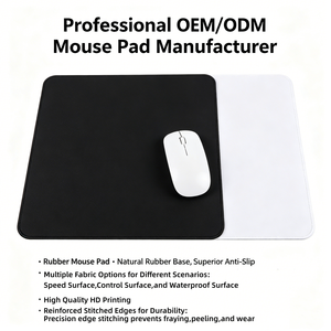 Custom Small White Printed Rubber Mousepads Waterproof Sublimation Blank <b>Mouse</b> Pad Rubber Bottom Printable Gaming <b>Mouse</b> <b>Mat</b> - Product Image 5