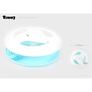 Yommy Cat Toy <b>Disc</b> 21.2cm Interactive Play For Cats - Product Image 1