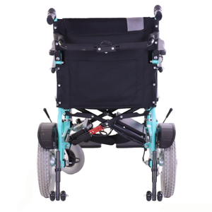 รถเข็นไฟฟ้าพับได้ รุ่นพรีเมียม TAKAN DYW-459-46A6 มอเตอร์ไร้แปรงถ่าน 250 วัตต์ ระยะทางวิ่ง 12 กม. พนักพิงปรับได้ เบรกอิเล็กทรอนิกส์ โครงอะลูมิเนียม - Product Image 3