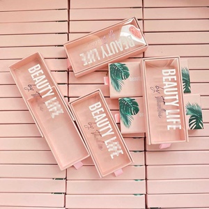 Wholesale new eyelash packaging 100% cruelty free 25mm mink lashes with custom LASHBOX eyelash packaging