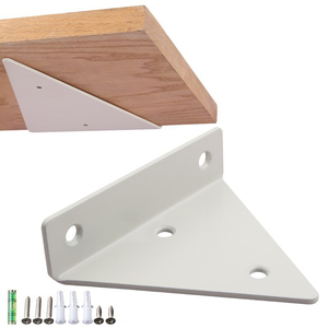 Triangle Floating Shelf Wall Mounted Metal Shelf Support for DIY Wood Wall Storage Floating Shelves - Product Image 2