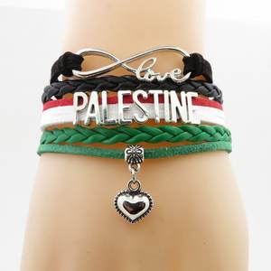 Pulsera de cuero tejida multicapa Pulsera de amor infinito Pulsera de <span class=keywords><strong>alfabeto</strong></span> JOKER de moda - Product Image 5