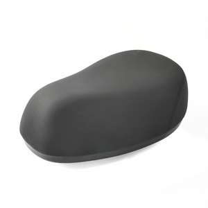 Cojín universal para asiento de bicicleta eléctrica, de cuero grueso impermeable, firmeza media, para sillín de vehículo eléctrico - Product Image 1