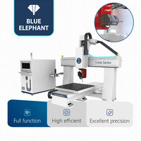 Centre d'usinage CNC 5 axes Otomic CNC de niveau d'entrée 1212 ATC, routeur CNC pour bois et mousse avec changeur d'outils carrousel à vendre