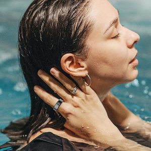 OEM Intelligent Android Waterproof Finger Smart Ring Sleep <b>Tracker</b> Touch Fitness <b>Tracker</b> Health Men Smart Ring - Product Image 6