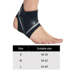 Dukungan pergelangan kaki untuk pemulihan keseleo pergelangan kaki basket membungkus tali kompresi penjepit pergelangan kaki stabilisasi <span class=keywords><strong>Arthritis</strong></span> tendonitis - Product Image 6