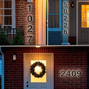 Kim Loại Bền 3D LED kênh thư dấu hiệu chiếu sáng nhà và văn phòng số dấu hiệu cho khách sạn và xe ô tô - Product Image 6