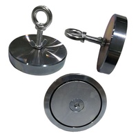 Aimant de pêche rond n52 en néodyme pour pêche à l'aimant, magnet puissant, 600kg