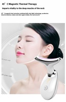Appareil portable de thérapie du cou sans fil 3 en 1 Fonction de levage Serrage instantané Équipement de rajeunissement du visage Masseur d'épaule