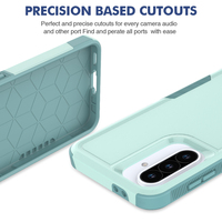 Étui de protection robuste pour Samsung Galaxy A08 A07 4G A18 A17 5G A26 A27 A37 A36 A56 A57 A54 A16 A06, cadre en TPU, coque en plastique rigide