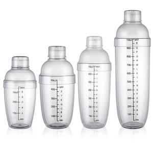 Coctelera de Resina Negra para Cócteles, con Capacidad de 350 ml, Diseño Moderno y Minimalista para Mezclar Cócteles - Product Image 1