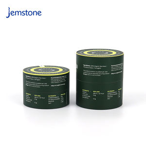 Custom Design Recyclable Collagen Matcha Kraft <b>Cardboard</b> Cylinder Packaging Box Protein Powder Paper <b>Tube</b> Container - Product Image 1