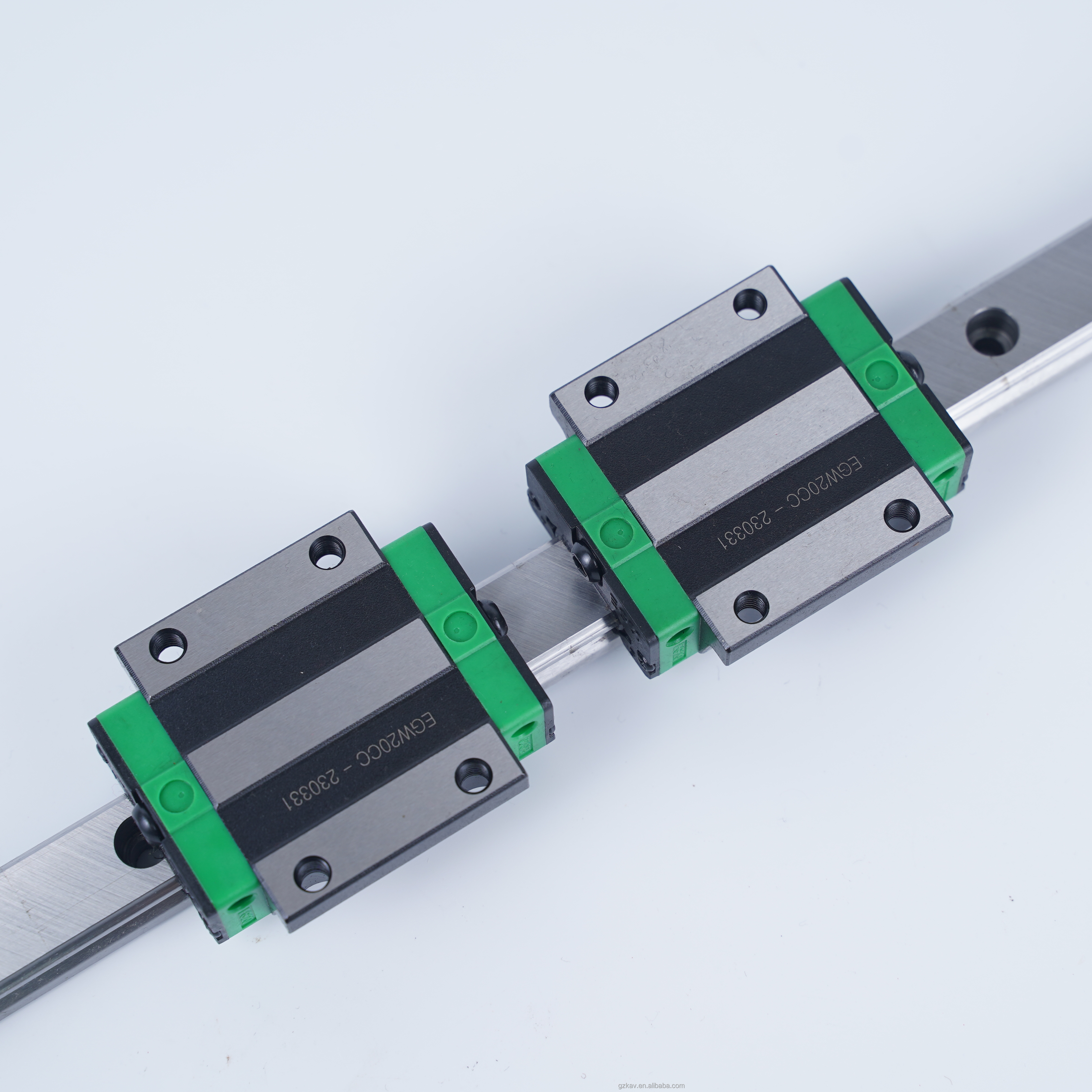 2PCS HGR15/HGR20/HGR25 200-2200mm Linear Guide Rail +4PCS HGH15 