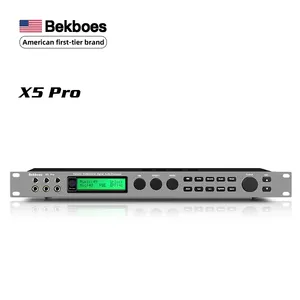 Bekboes X5 Karaoke Pré-efeitos KTV Profissional Digital Áudio Echo Effect Processor DSP Audio Processor