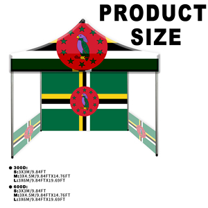 Dominica Outdoor Hexagonal Diamond Shaped Aluminum Alloy <b>Tent</b> Advertising Promotion Oxford Cloth - Product Image 2