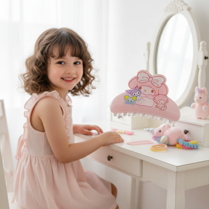 Forcine per capelli Vintage di tendenza per bambini fatte a mano 5cm in acrilico con fiocco di cristallo accessori per capelli alla moda carini per ragazze vendita calda - Product Image 3