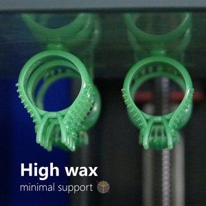 Ifun if300h Sáp cao màu xanh lá cây màu <span class=keywords><strong>castable</strong></span> nhựa <span class=keywords><strong>LCD</strong></span> DLP 3D máy in nhựa cho đồ trang sức đúc khuôn 3D máy in Nhựa - Product Image 2