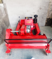 Tondeuse à gazon autotractée intelligente certifiée CE 15HP, robot télécommandé, moteur diesel 190CC, débroussailleuse à chenilles, qualité industrielle