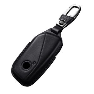 Funda de Cuero de Alta Gama para Llaves de Coche, Antideslizante y Resistente al Desgaste, Apta para BMW Serie 1/3/5/6/7 GT - Product Image 1