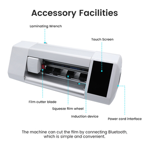 Puecell CS310 bảo vệ màn hình máy cắt decal cho điện thoại di động Đồng hồ thông minh & Máy ảnh-front/back Skin Sticker cắt - Product Image 3