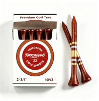 Support de tee de golf personnalisé en plastique rose, économique, avec tee inclus, pour gravure laser, accessoire de marquage