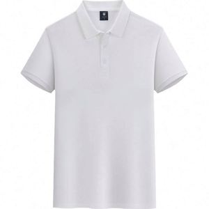 Camisetas Casuales de Alta Calidad, Estilo de Manga Corta, Cuello Alto Unisex, Camiseta Sólida 100% Algodón y Spandex, Suave, para Hombre y Mujer, a la Moda - Product Image 3