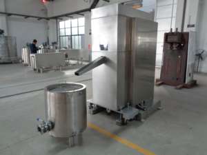 250 kg/h Uso en fábrica Máquina de molino de bolas de chocolate continuo Maquinaria de molienda de chocolatera - Product Image 6