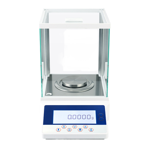 डिजिटल प्रयोगशाला संतुलन विश्लेषणात्मक इलेक्ट्रॉनिक संतुलन वैज्ञानिक वजन उपकरण एक दस-हजारवें परिशुद्धता - Product Image 1