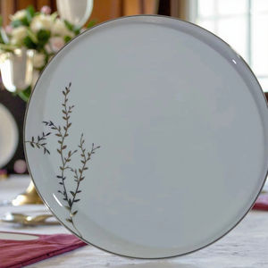 Assiette moderne simple <span class=keywords><strong>en</strong></span> <span class=keywords><strong>porcelaine</strong></span> <span class=keywords><strong>de</strong></span> Chine dorée Design classique écologique pour la maison et l'hôtel <span class=keywords><strong>Service</strong></span> <span class=keywords><strong>de</strong></span> <span class=keywords><strong>table</strong></span> <span class=keywords><strong>de</strong></span> Noël - Product Image 2
